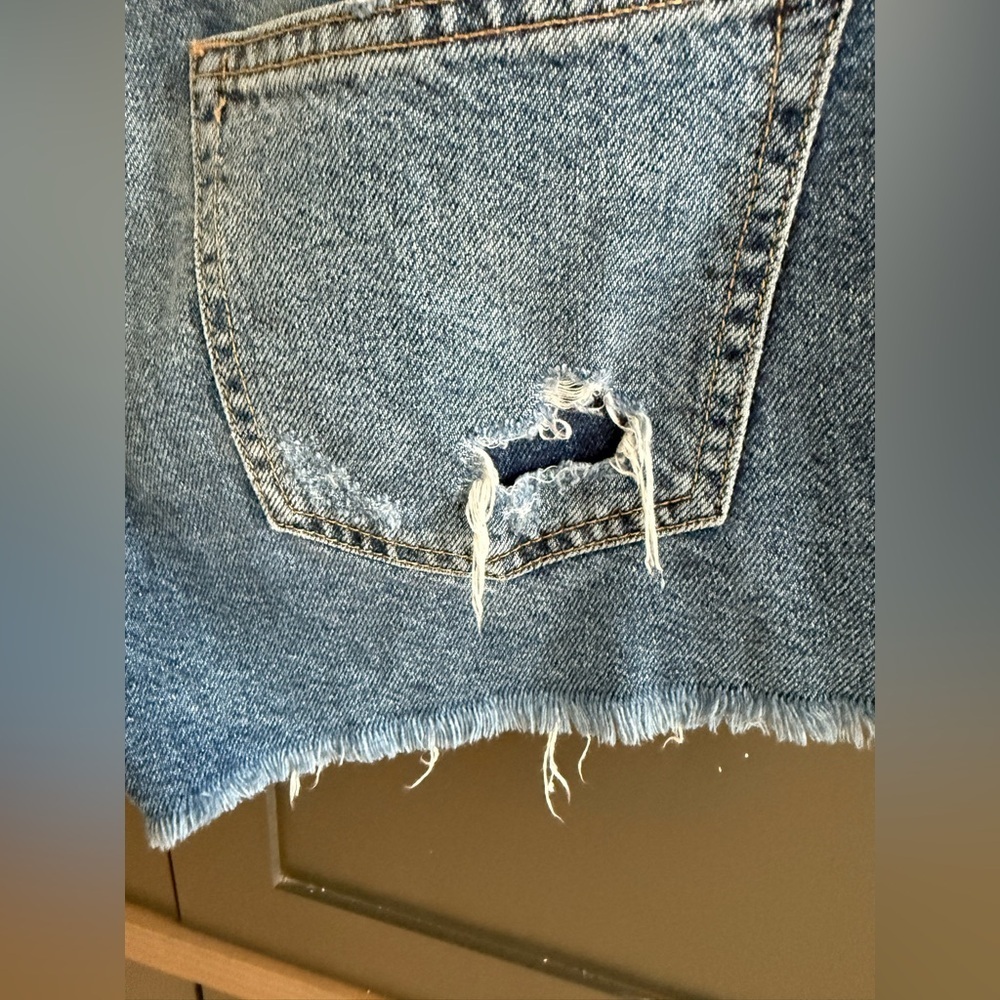 & Other Stories Denim Blue Women's Shorts • 28 - Picture 6 of 7